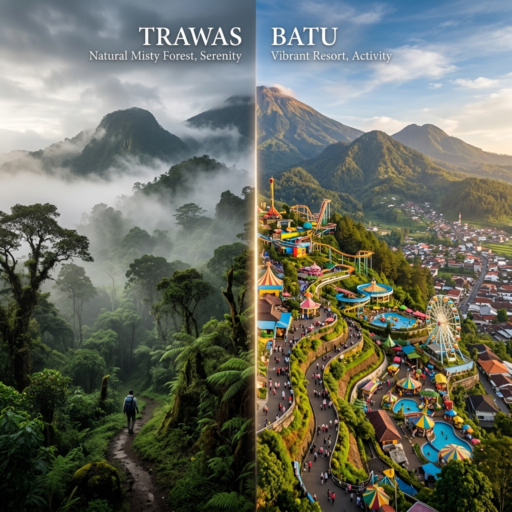 Trawas vs Batu, Mana yang Cocok untuk Liburan Anda?