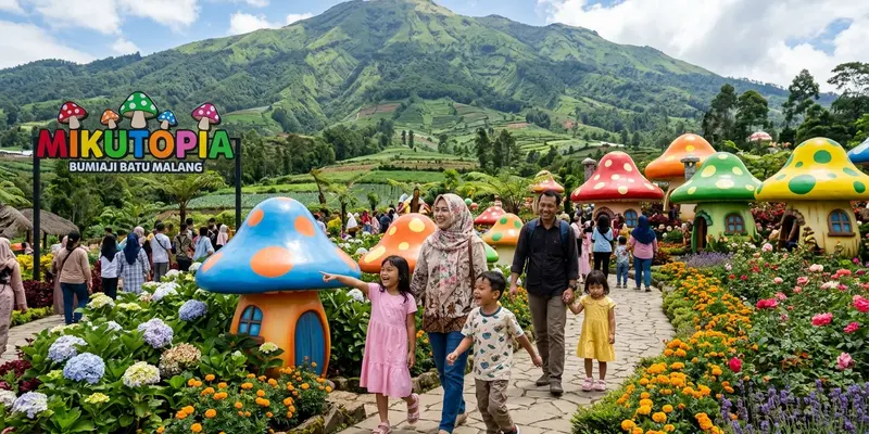 Rekomendasi Taman Bunga di Batu Selain Dusun Kuliner