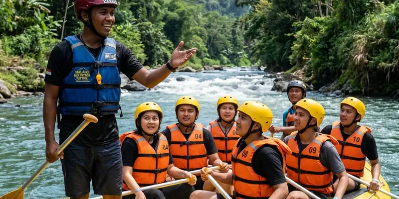 Waktu Terbaik Melakukan Rafting Kaliwatu Batu